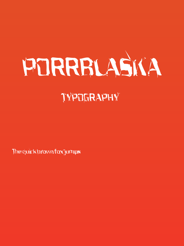 Porrblaska Poster