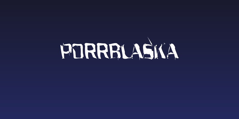Porrblaska Social Header