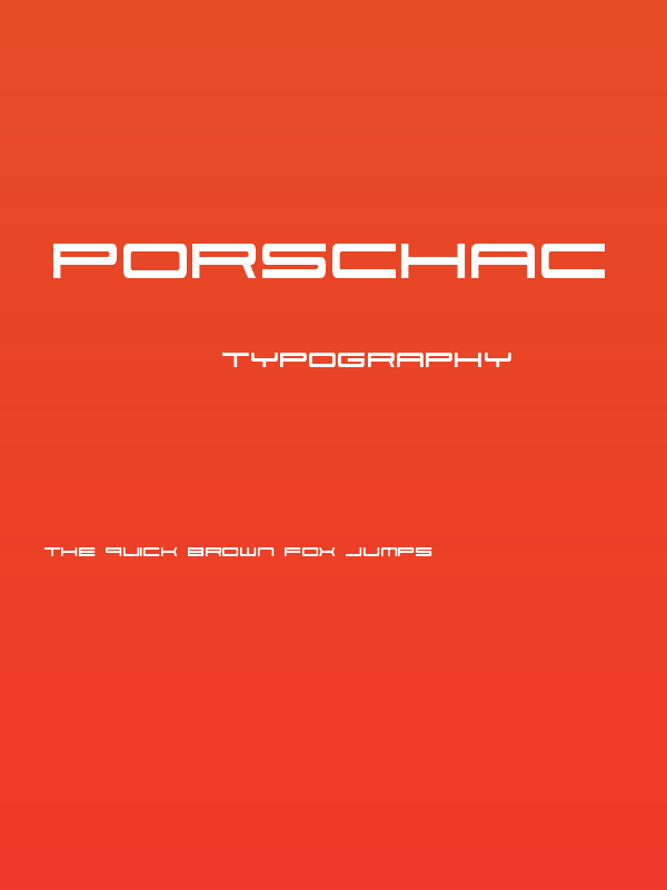 PorschaC Poster