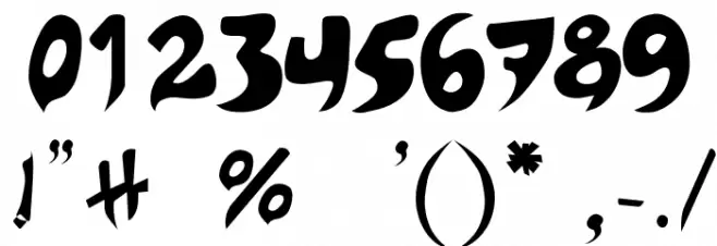 Porsche Font OTHER CHARS