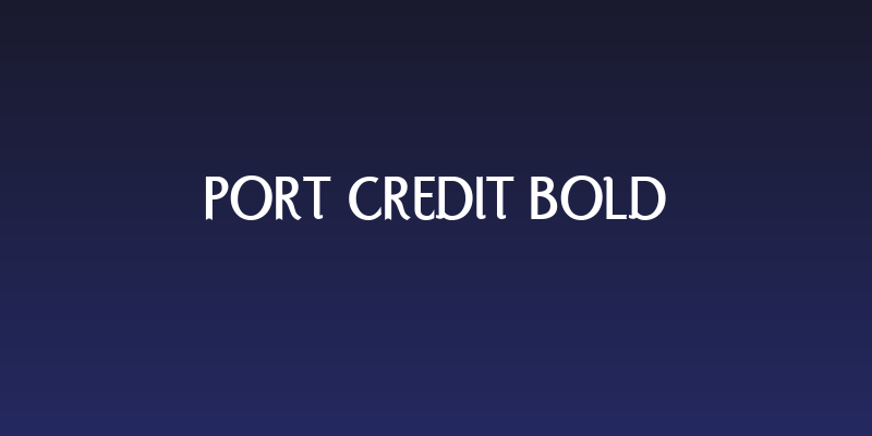 Port Credit Bold Social Header