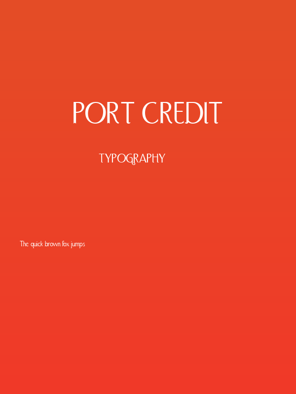 Port Credit Poster