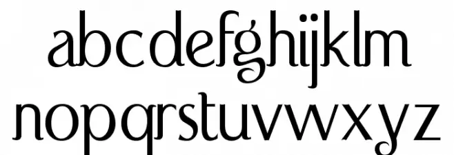 Port Credit फ़ॉन्ट लोअरकेस