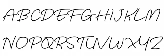 Port Fairy 字体 大写