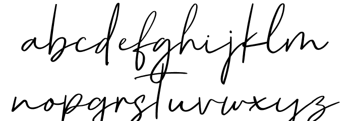 Port Harcourt Font LOWERCASE