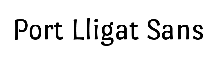 Port Lligat Sans Font