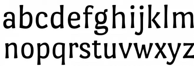 Port Lligat Sans 字体 小写