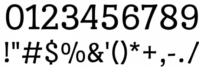 Port Lligat Slab Font OTHER CHARS