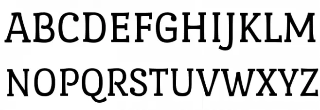 Port Lligat Slab Шрифта ВЕРХНИЙ