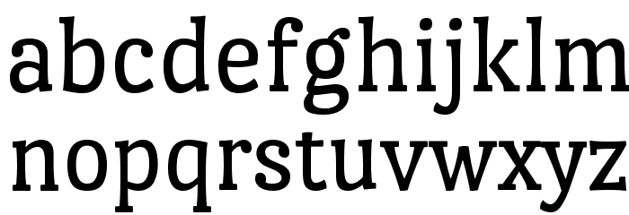 Port Lligat Slab Font LOWERCASE