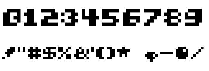 Portable Vengeance Regular Font OTHER CHARS