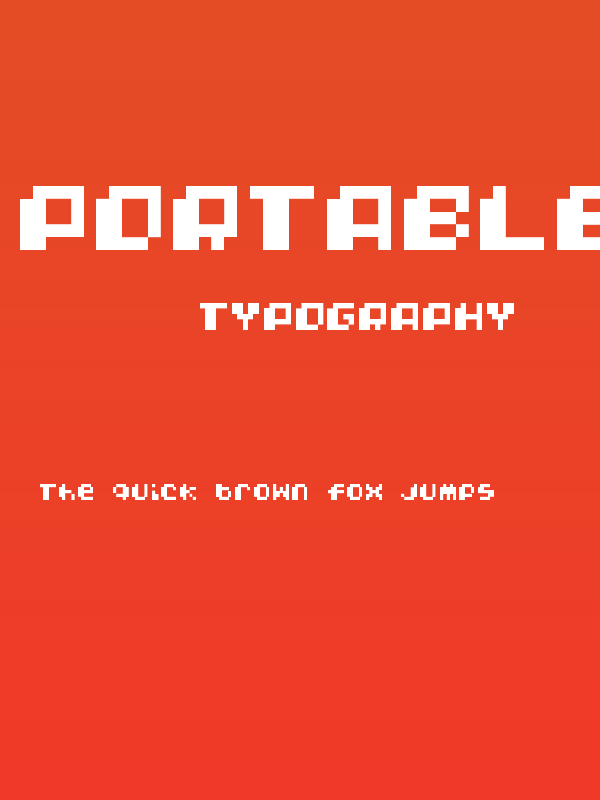 Portable Vengeance Regular Poster