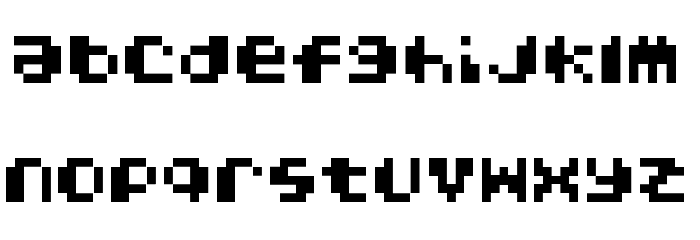 Portable Vengeance Regular Font LOWERCASE
