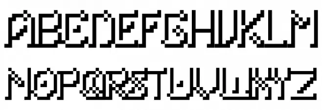 PortableTubeShad 字体 大写