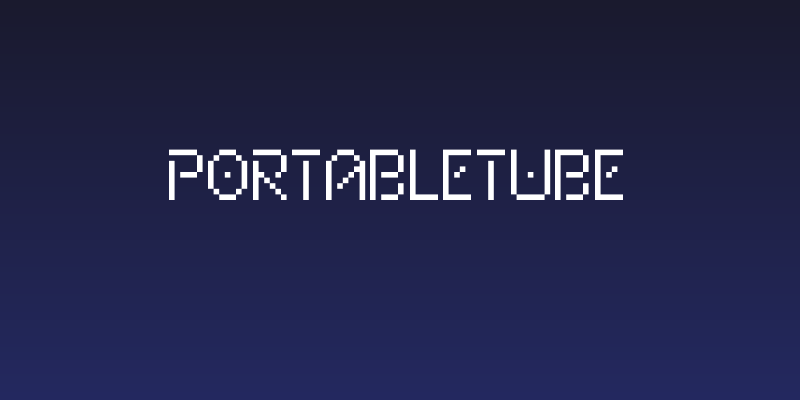 PortableTube Social Header