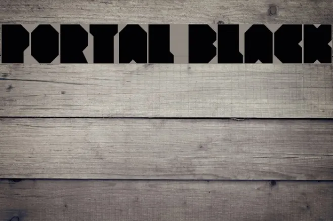 Portal Black Example 1