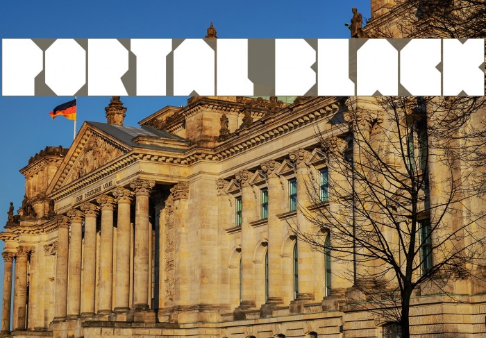 Portal Black Font examples