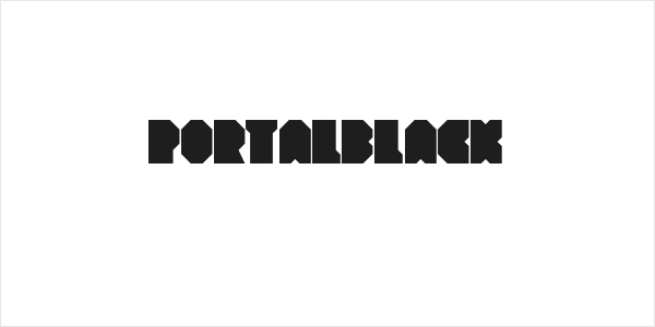 PortalBlack Logo