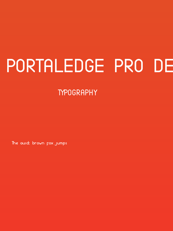 Portaledge Pro Demo Poster