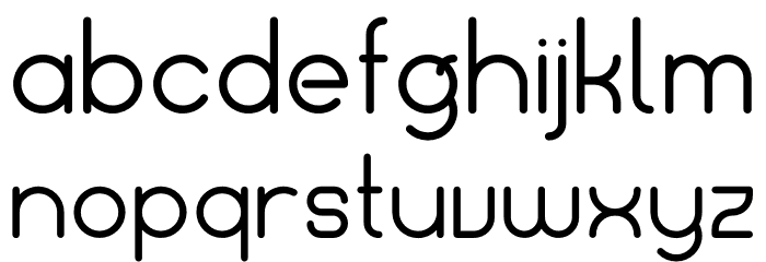 Portaly Personal Use Font LOWERCASE