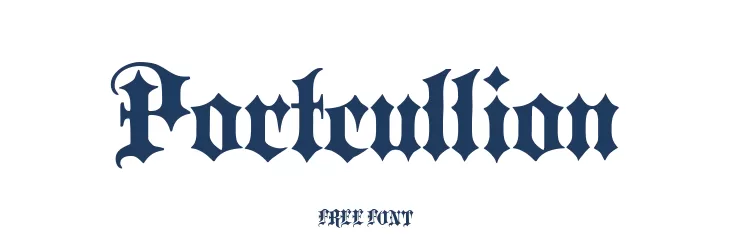 Portcullion  تنزيل الخطوط