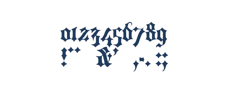 Portcullion Font OTHER CHARS