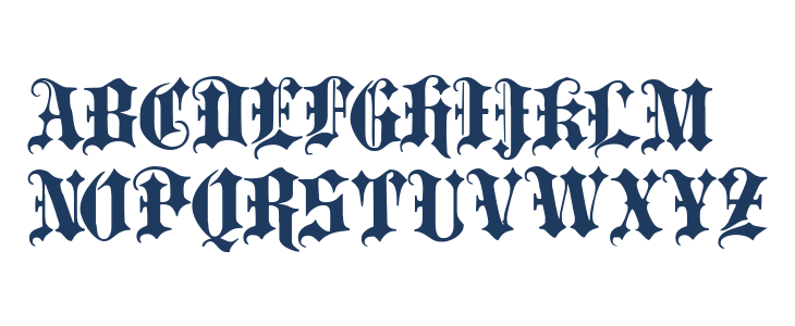 Portcullion Uppercase