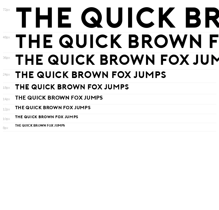 Porter Bold DEMO Waterfall