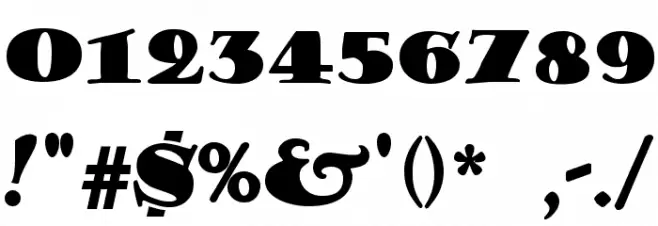 Porter Lil' Kaps Font OTHER CHARS