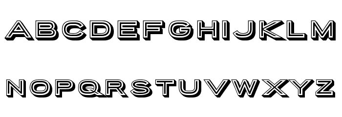 Porter Sans Block Regular Font LOWERCASE