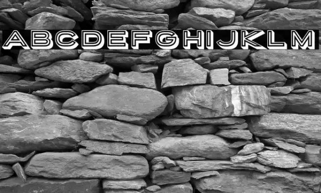 PorterSansBlock Font examples