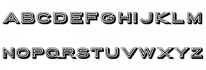PorterSansBlock 字体 大写