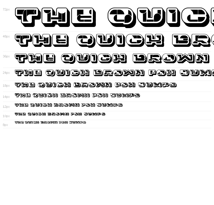 Portfolio 3D Extravagant Regular Waterfall