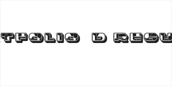 Portfolio 3D Regular Logo