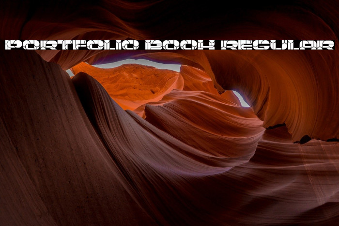 Portfolio Book Regular Example 1