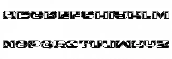 Portfolio Inverted Regular Font OTHER CHARS