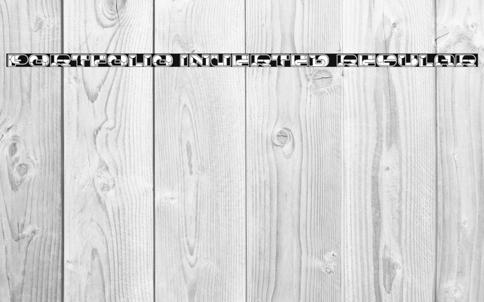 Portfolio Inverted Regular Example 1