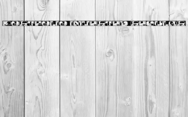 Portfolio Inverted Regular Font examples