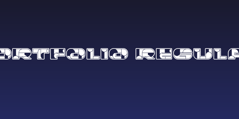 Portfolio Regular Social Header