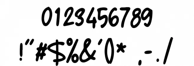 Portiere Regular Шрифта ДРУГИЕ символов