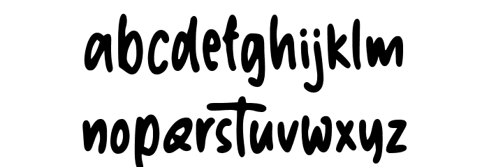 Portiere Regular Font LOWERCASE