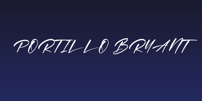 Portillo Bryant Social Header