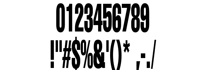 Portishead Dummy Font OTHER CHARS
