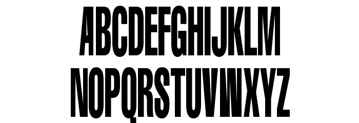 Portishead Dummy Font LOWERCASE