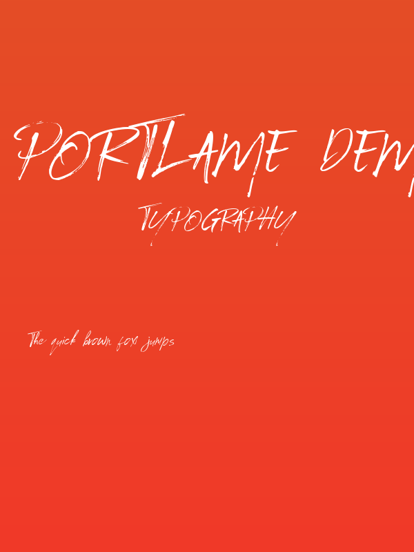 Portlame Demo Poster