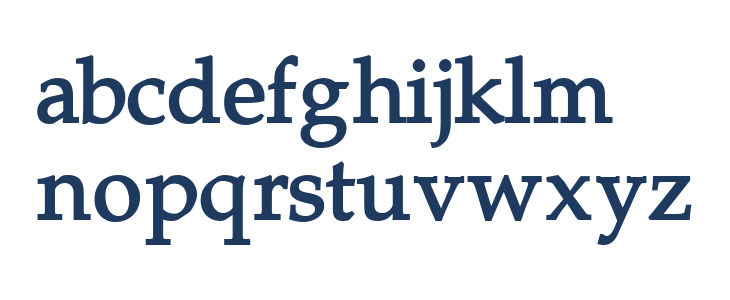 Portland LDO Bold Lowercase