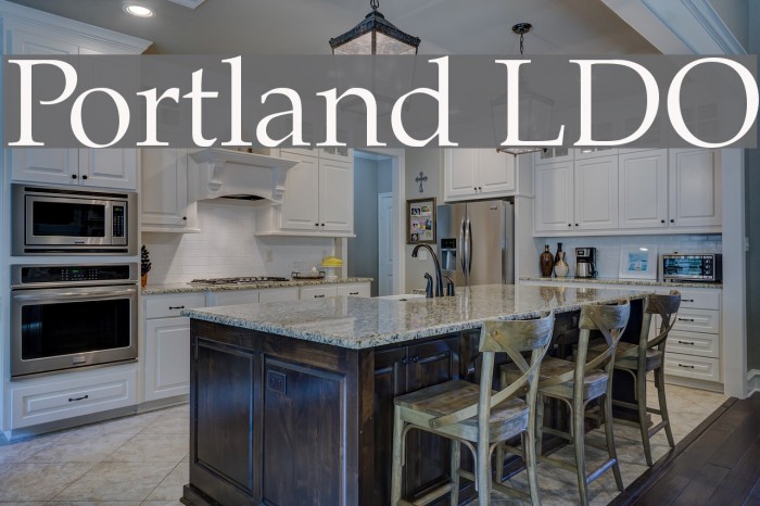 Portland LDO Font examples