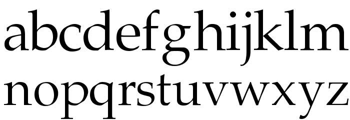 Portland LDO Font LOWERCASE