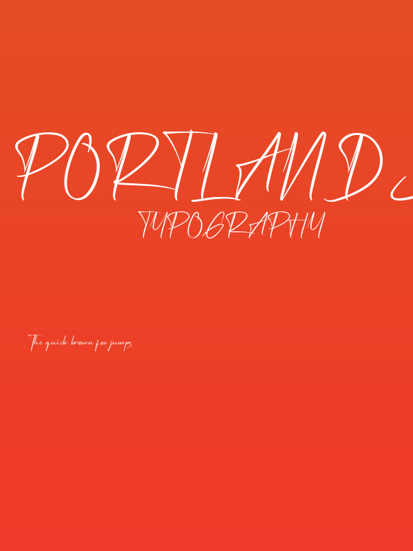 Portland S Demo Poster