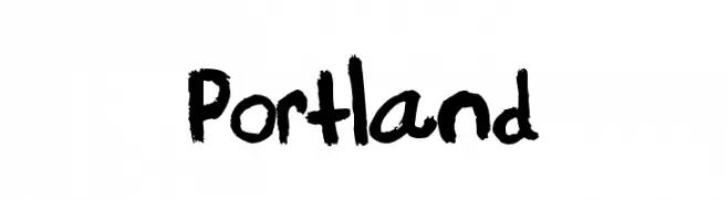 Portland  Fuentes Gratis Descargar